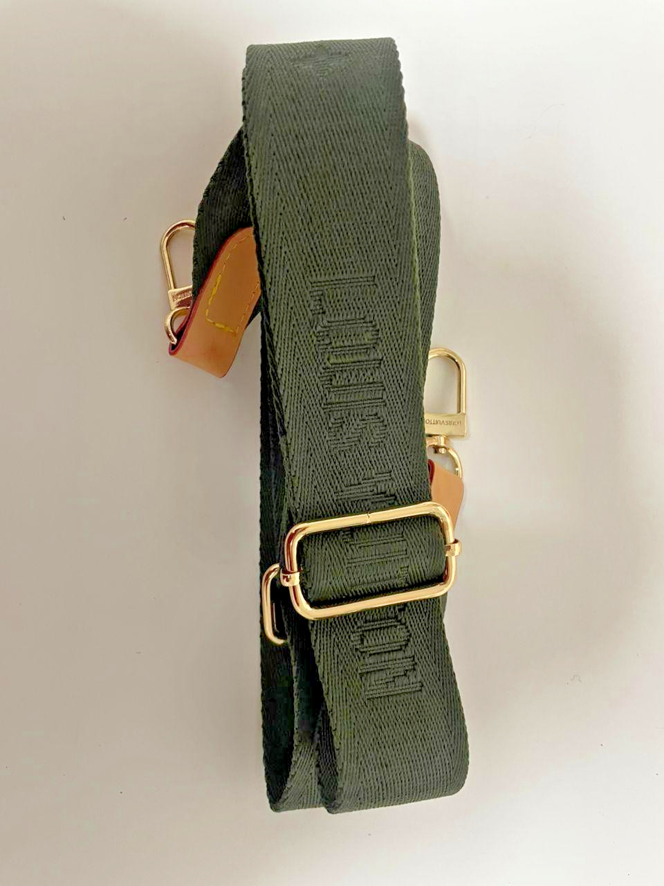 Louis Vuitton Shoulder Strap Adjustable Crossbody Shoulder Replacement Green