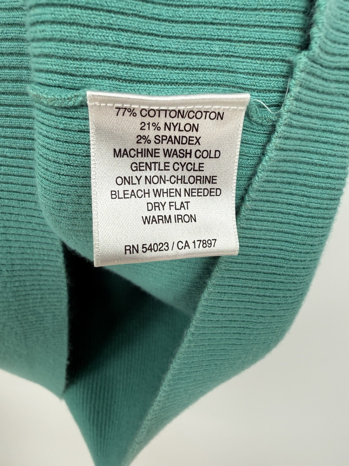 Old Navy Womens Teal Green Sweater Tank 2XL