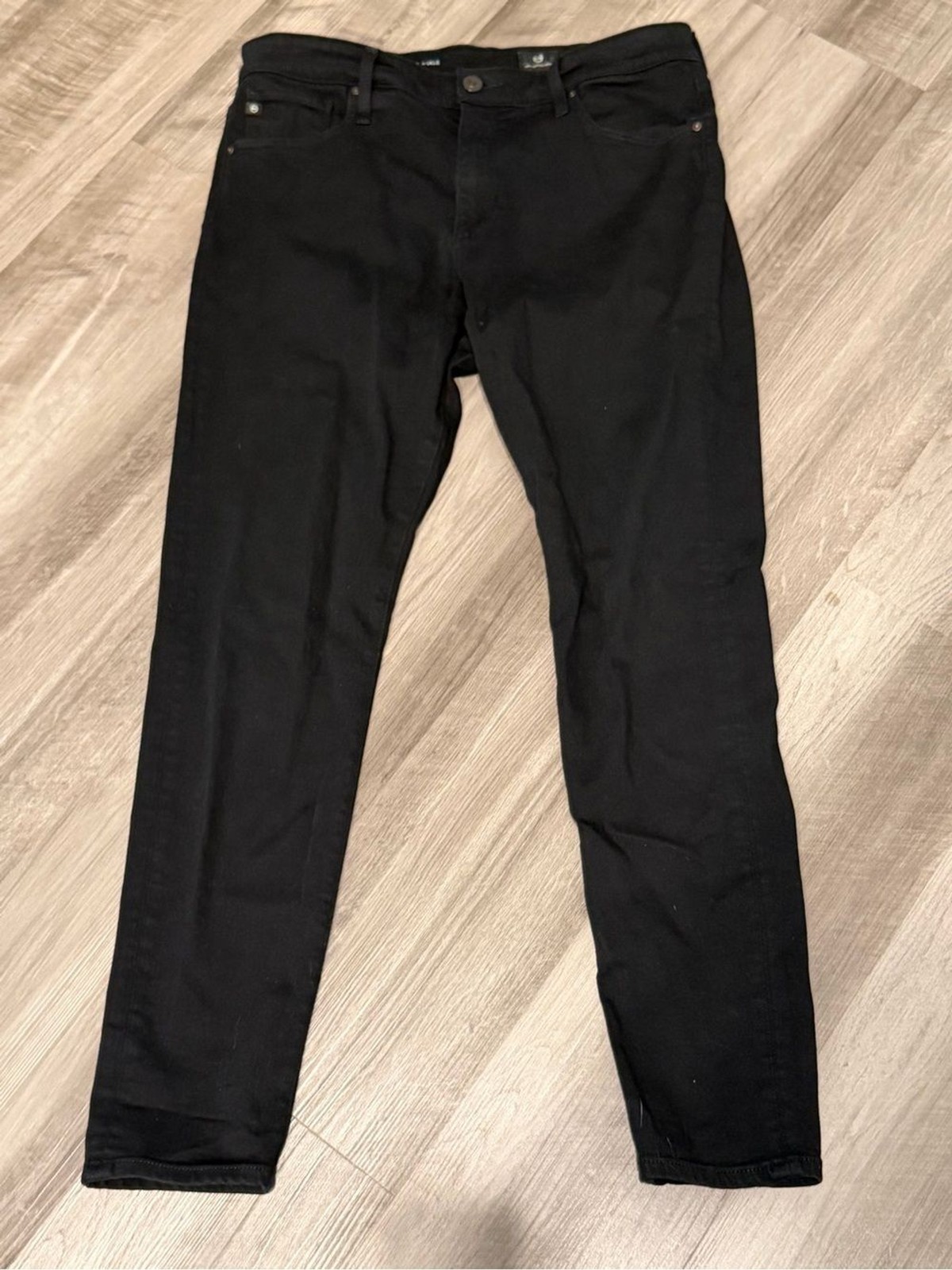 Farrah Skinny Jean Mid-Rise Skinny Super Black Size 31 R