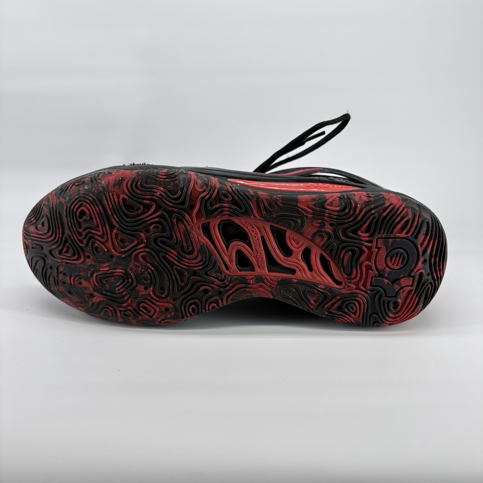 Nike KD 15 Bred Basketball Shoes Red and Black *READ*