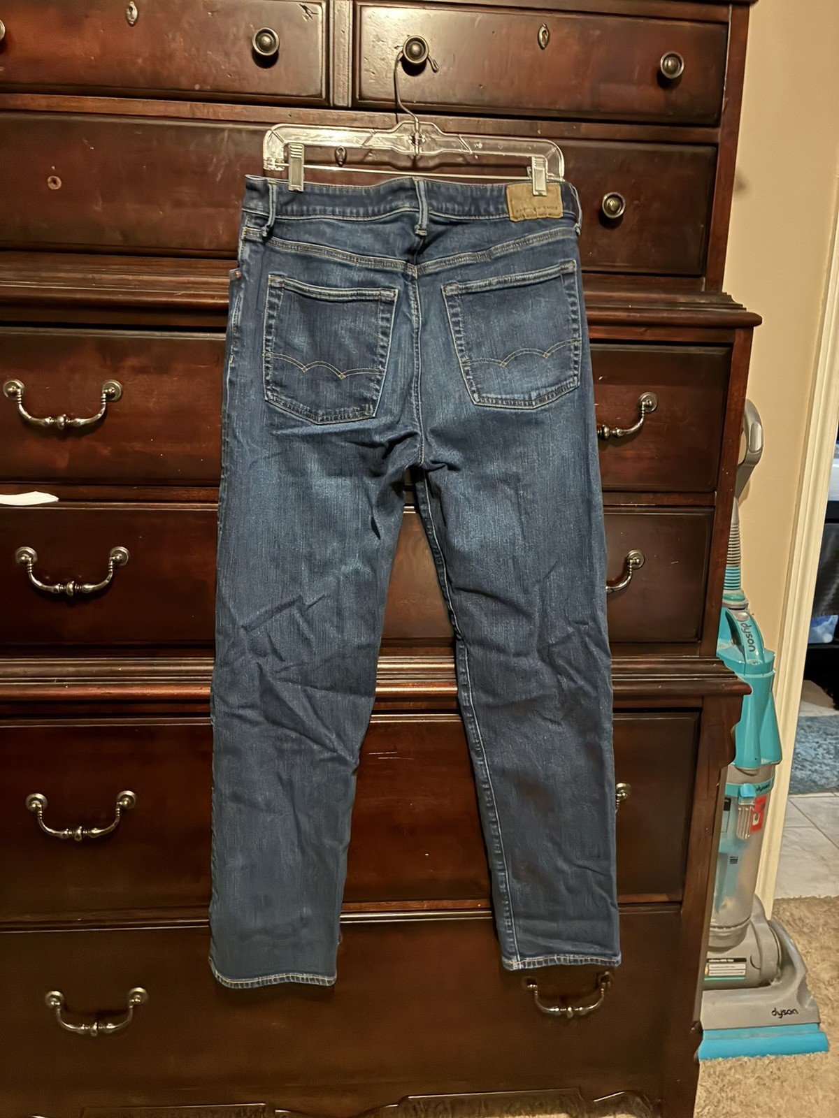 American Eagle Outfitters Original Straight Dark Wash Mens Jeans Size 32×34