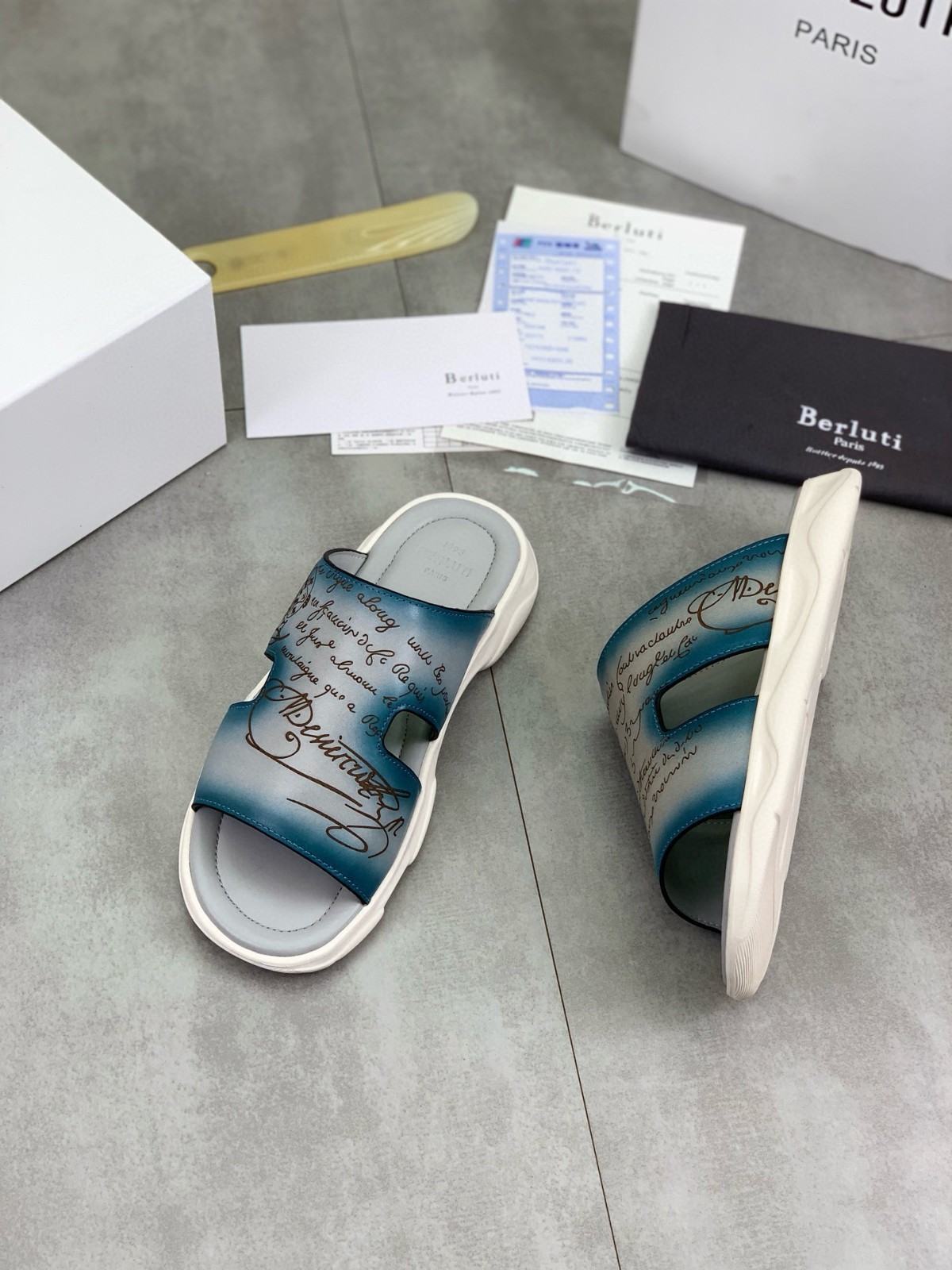 Berluti Men’s Casual Slides (EU 43)