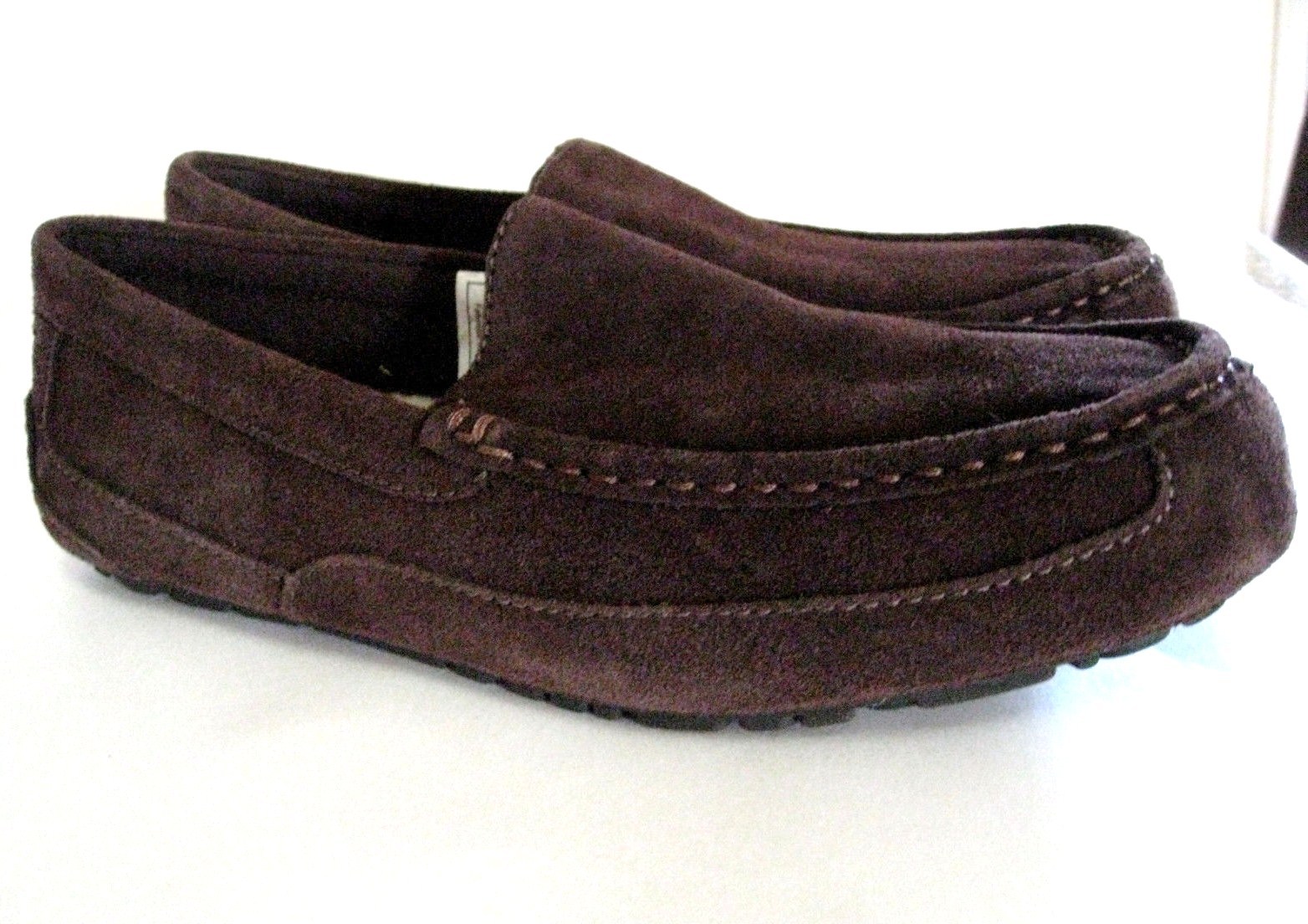 UGG Australia ALDER SUEDE Slippers Loafers ESPRESSO 9US NWOB