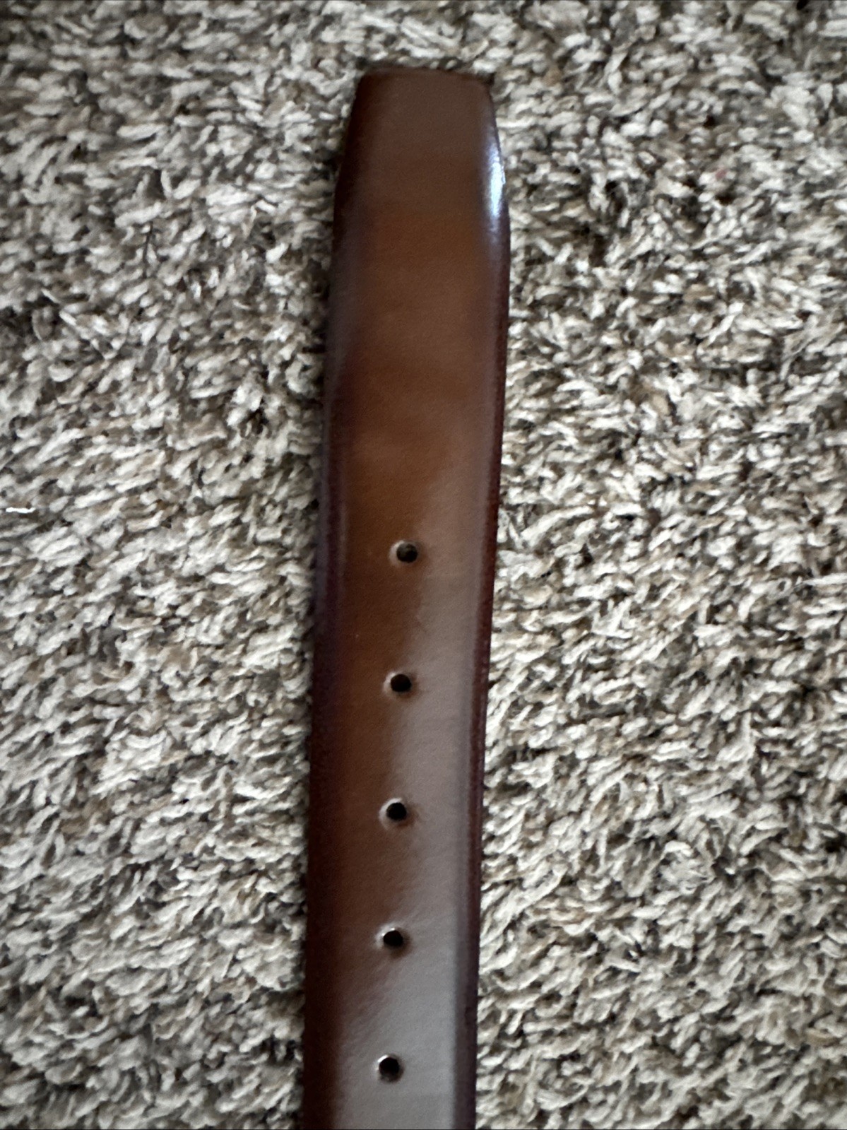 Joseph Abboud Brown Leather Belt 12682 262 Made In Italy Men’s Size 36