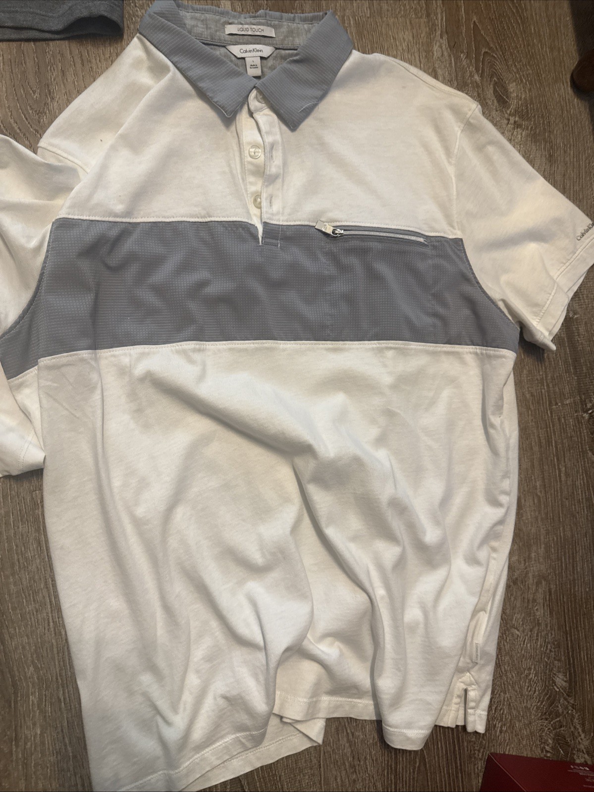 3-Calvin Klein Men’s Liquid Touch & Murano Button Down Shirts Slim Fit-3 SHIRTS