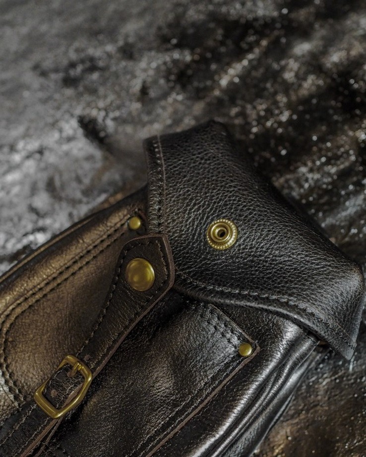 Alaska Outfitters Hand Distressed Leather Waist Pouch Packs Redmoon Vasco