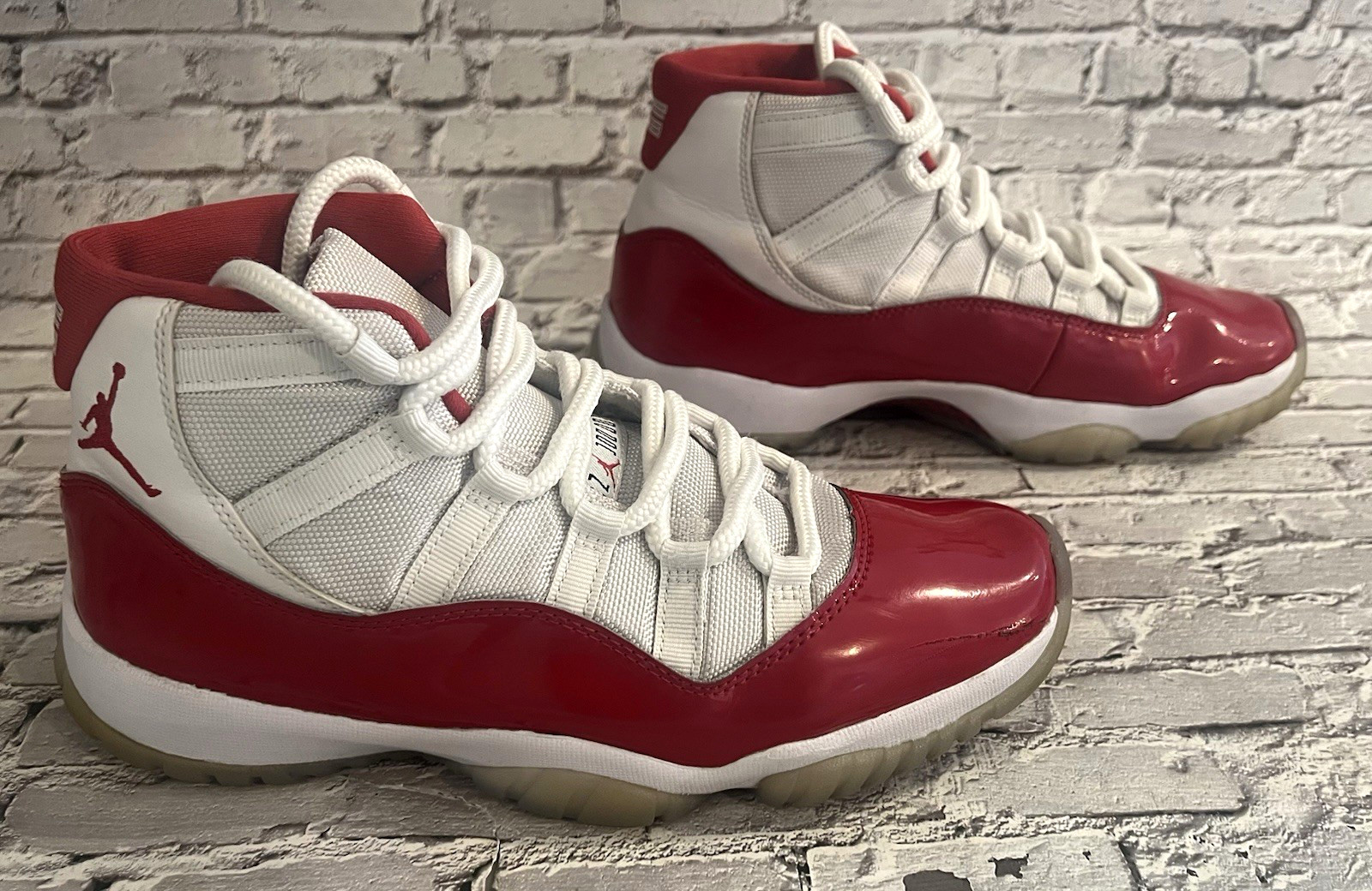 Jordan 11 Retro High Cherry CT8012-116 Size 8 WEAR / DAMAGE / NO INSOLES *AS-IS*