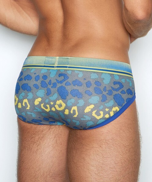 C-IN2 Oxide Low Rise Profile Brief Anatolian Blue Sexy Men’s Underwear 100% cott