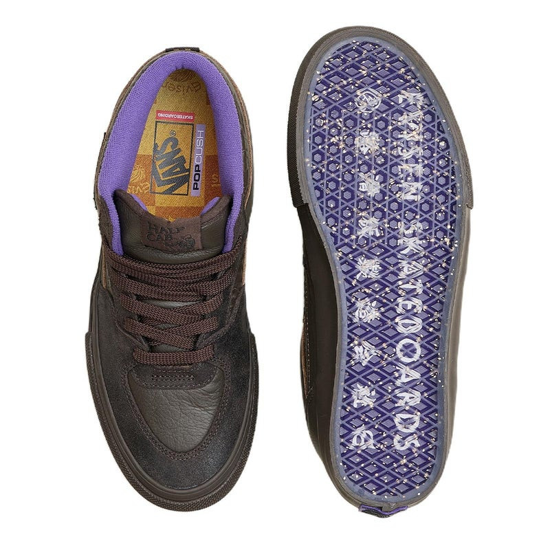 Evisen X Vans Skate Half Cab Brown VN0A5FCD8ZM Men’s Size
