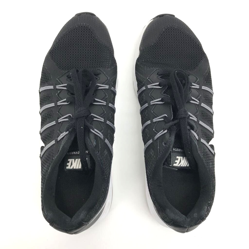 Nike Womens Air Max Dynasty Running Shoes Black White 816748-001 Lace Up Mesh 9M