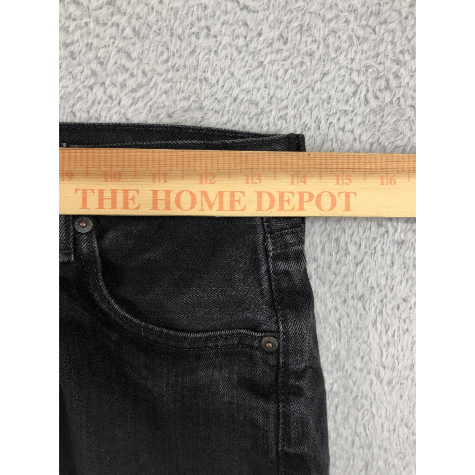 Levis 501 Jeans Mens Size 28×30 Black Original Fit Straight