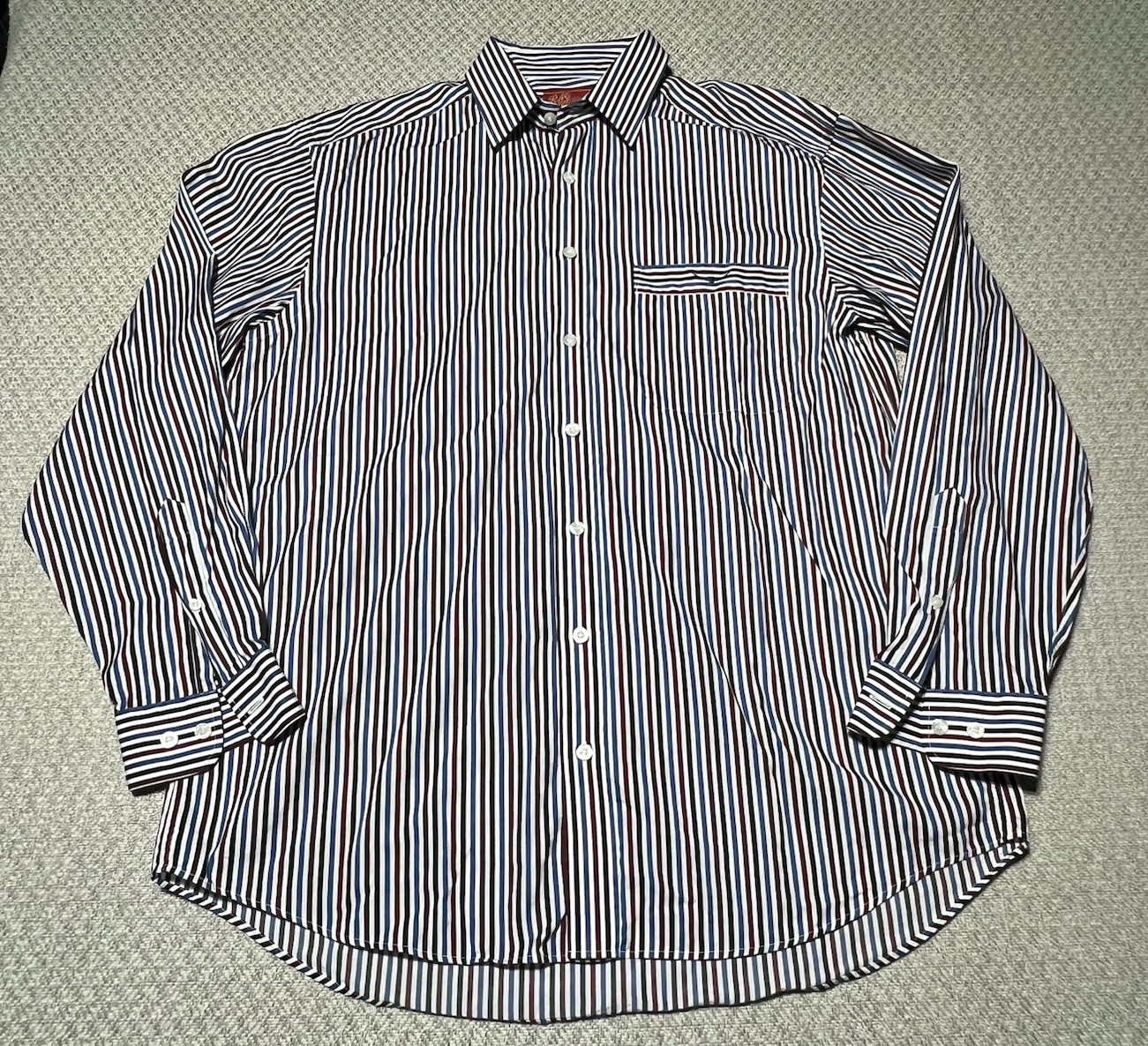R M Williams Shirt The Bush Outfitter Men’s Large Longhorn Logo Australia