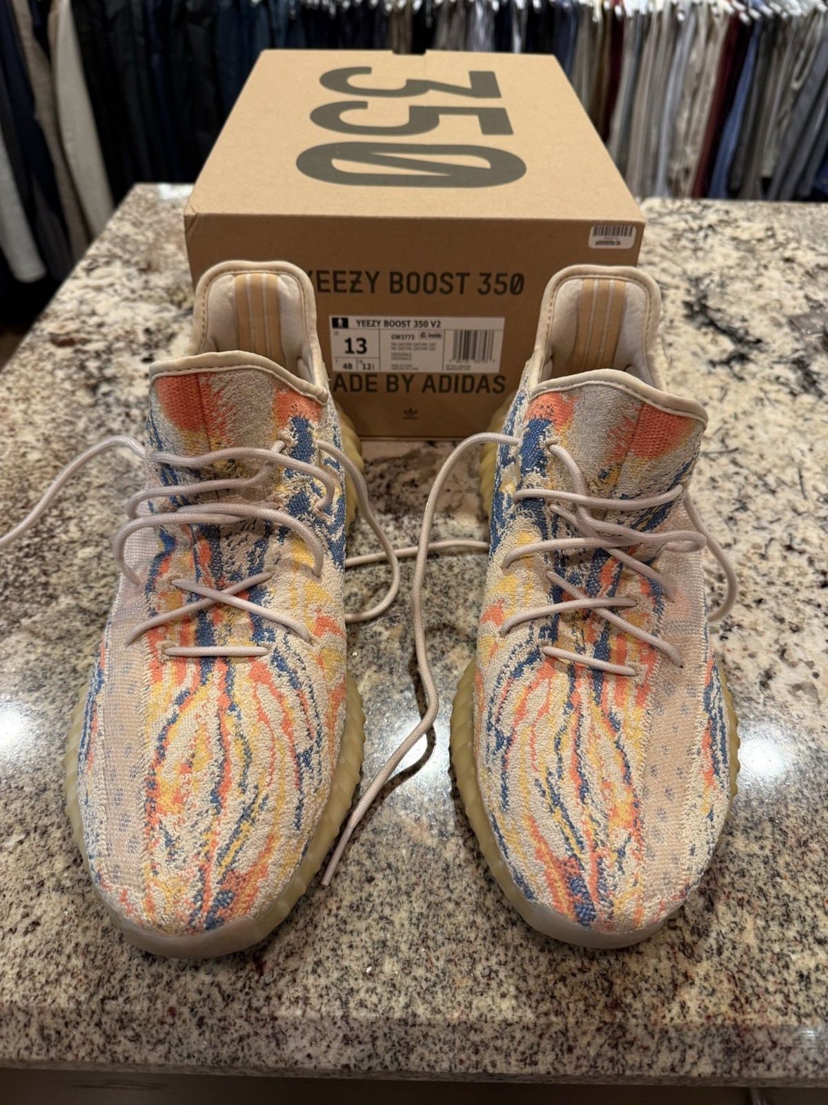 adidas Yeezy Boost 350 V2 MX OAT GW3773 Men’s Low Top Multicolor Sneaker