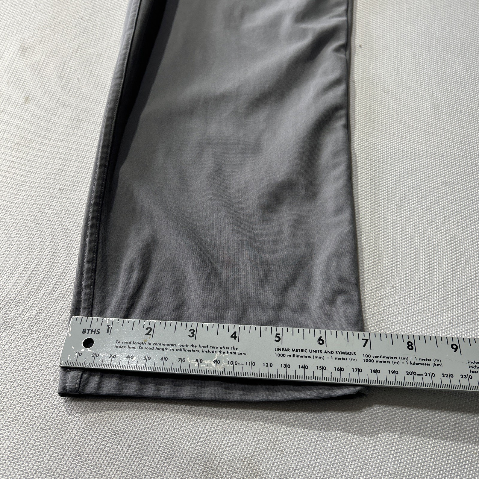 Lululemon Pants Men’s 38×31 ABC 5 Pocket Chino Gray LM5ADAS SEE Pictures **