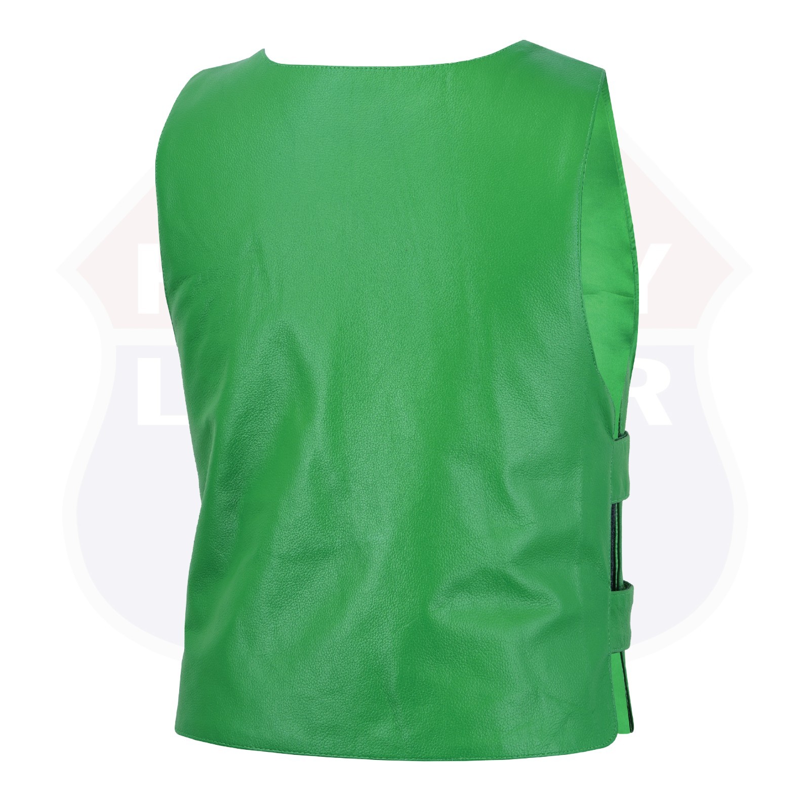 HL11643 Men Bullet Proof style Leather Motorcycle Vest-bikers Club Tactical Vest