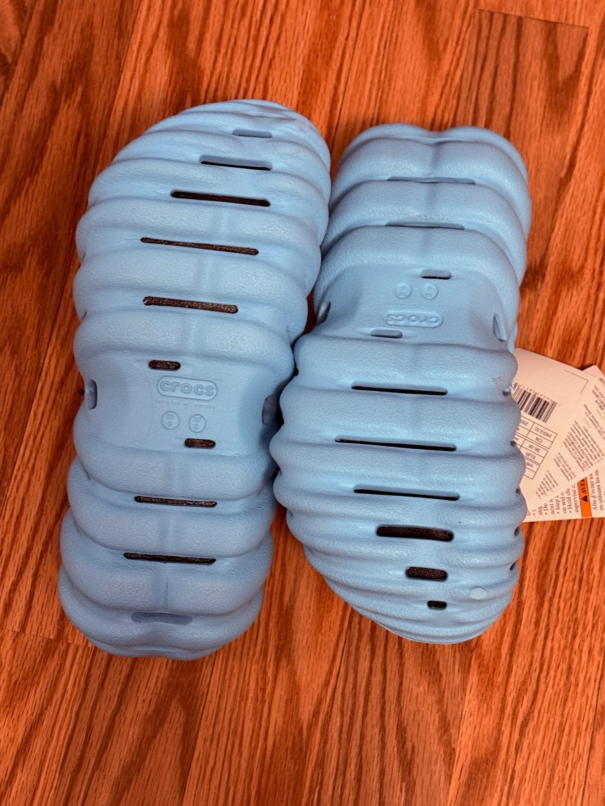 Crocs Echo Arctic Blue Adults Classic Clog W8 M 6 W9 M7 NWT