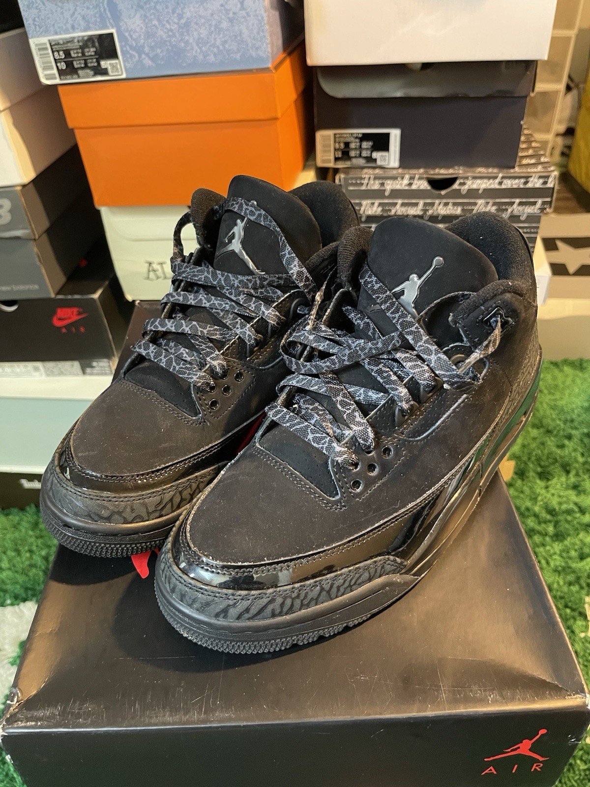 Size 7.5 – Air Jordan 3 Retro 2025 Black Cat