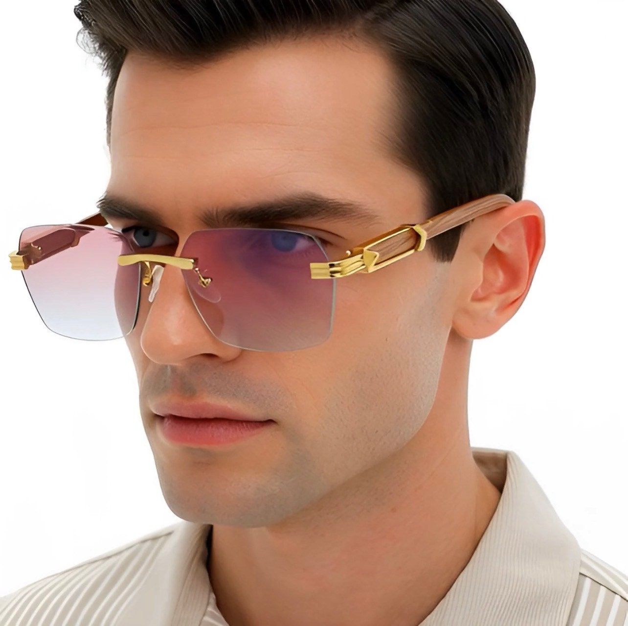 Hip Hop Shades Men Sunglasses Designer Oceanic Color Modern New Style Rapper New