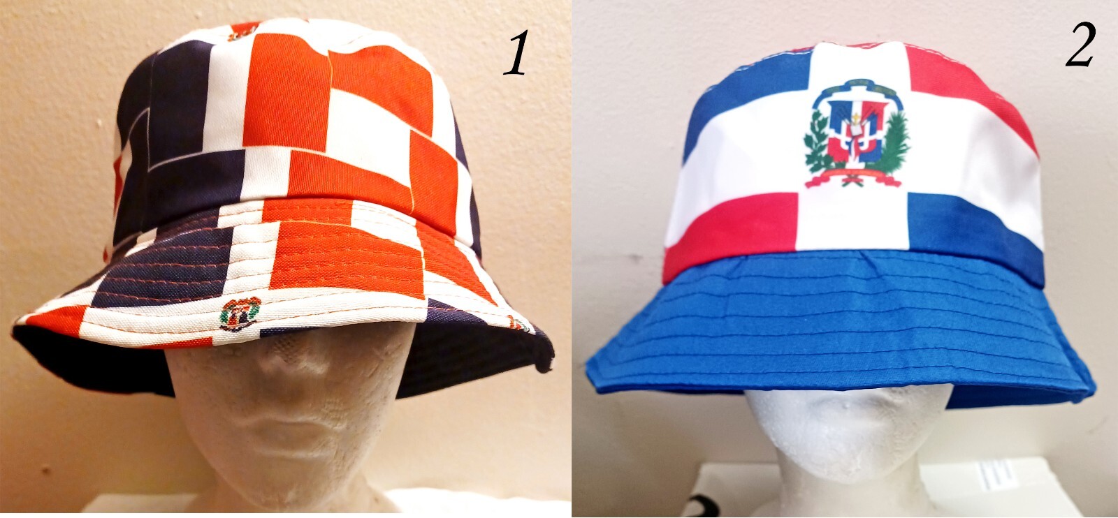 Flag Designed Unisex Bucket Hats – Various Countries + Accessories