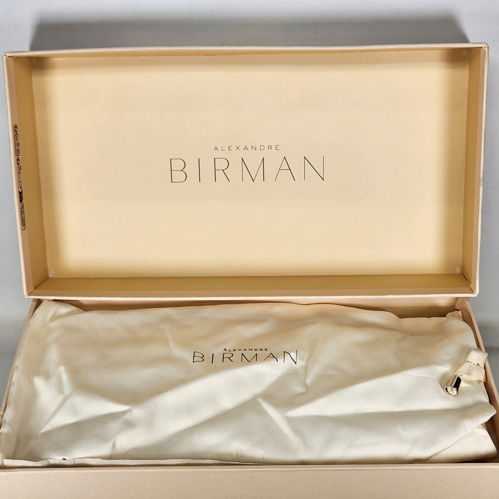 Size 12 (IT 42) – Alexandre Birman Clarita Square Loafer- Toast Nappa Leather