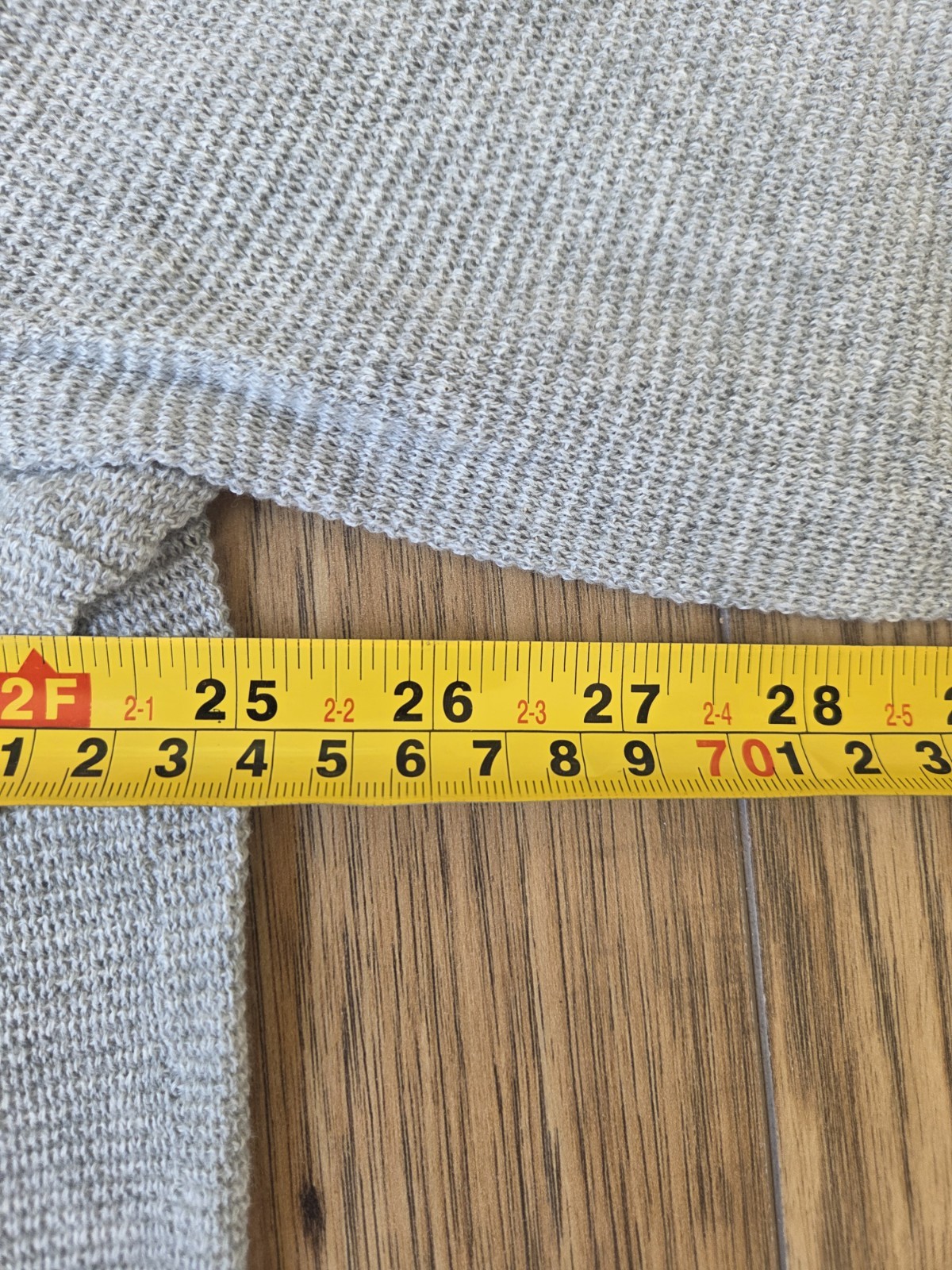 J. Crew Men’s Casual Gray Fine Knitted 100% Cotton Crewneck Sweater Size XL