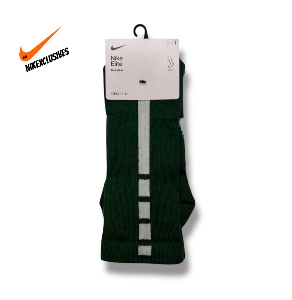 OG Nike Elite Dri-Fit Basketball cushioned Crew Socks SX7622 1-Pack Multi Size
