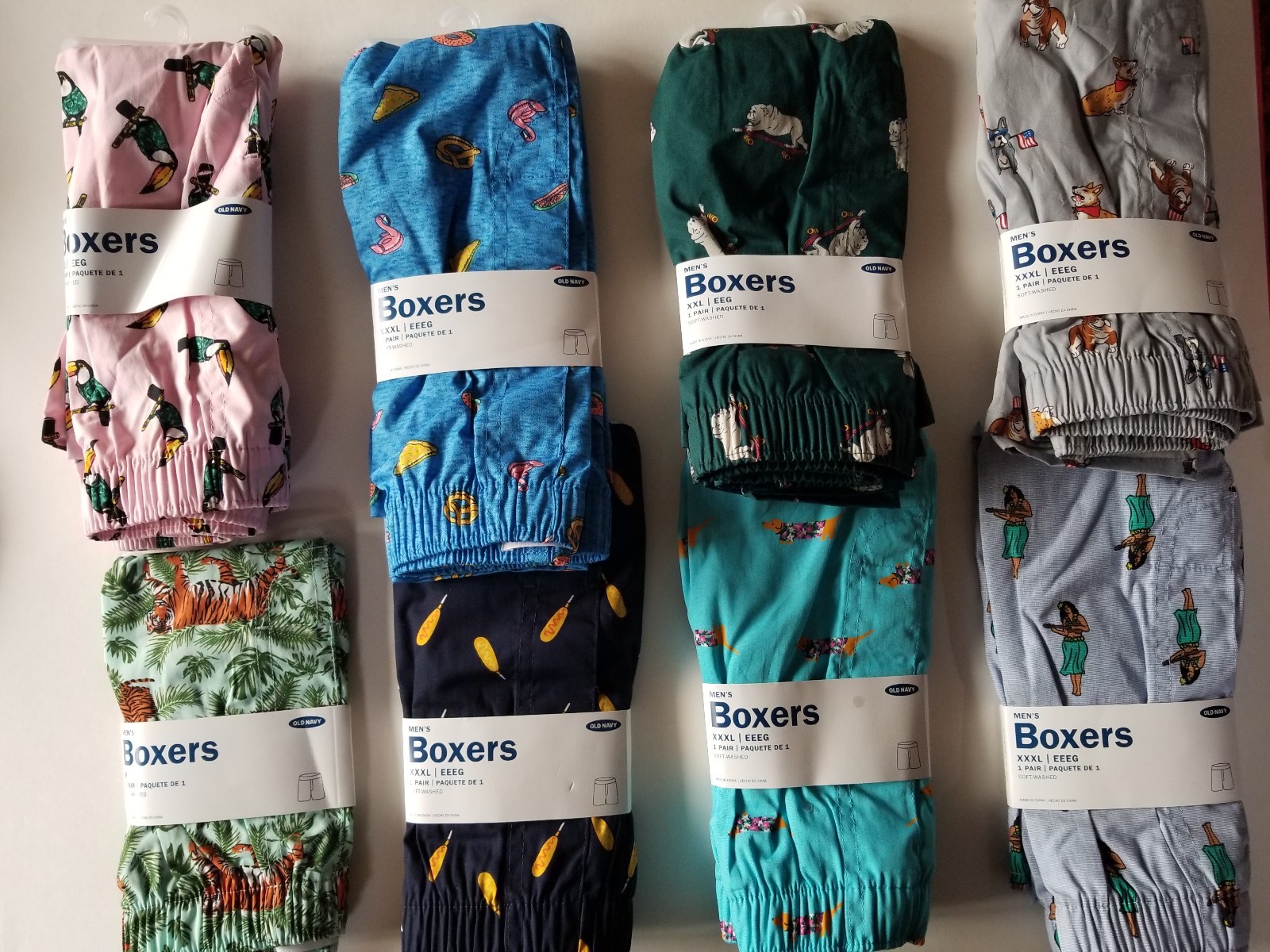 Old Navy Underwear Mens 1 Pr Boxer XXS XS S M L XL XXL XXXL Asst Style Color NWT