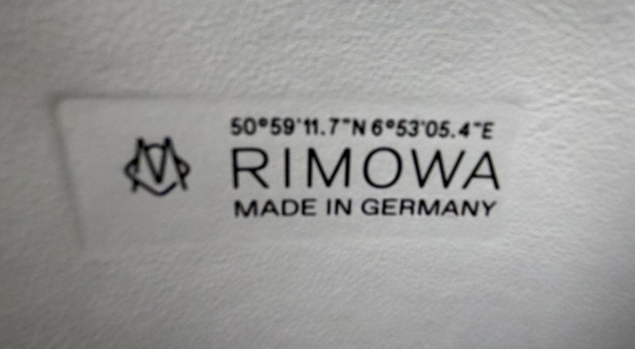 Rimowa Personal Polycarbonate Cross-Body Mini Bag in White S-08