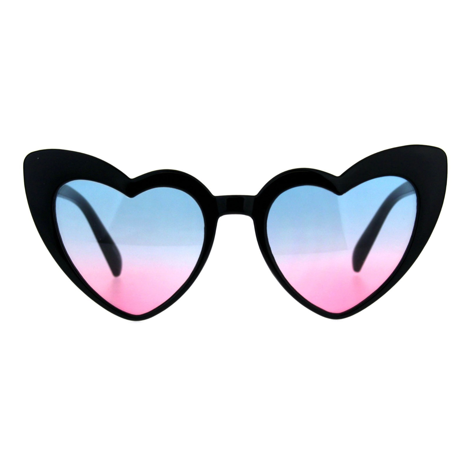 Cateye Heart Shape Sunglasses Womens Cute Designer Fashion Shades