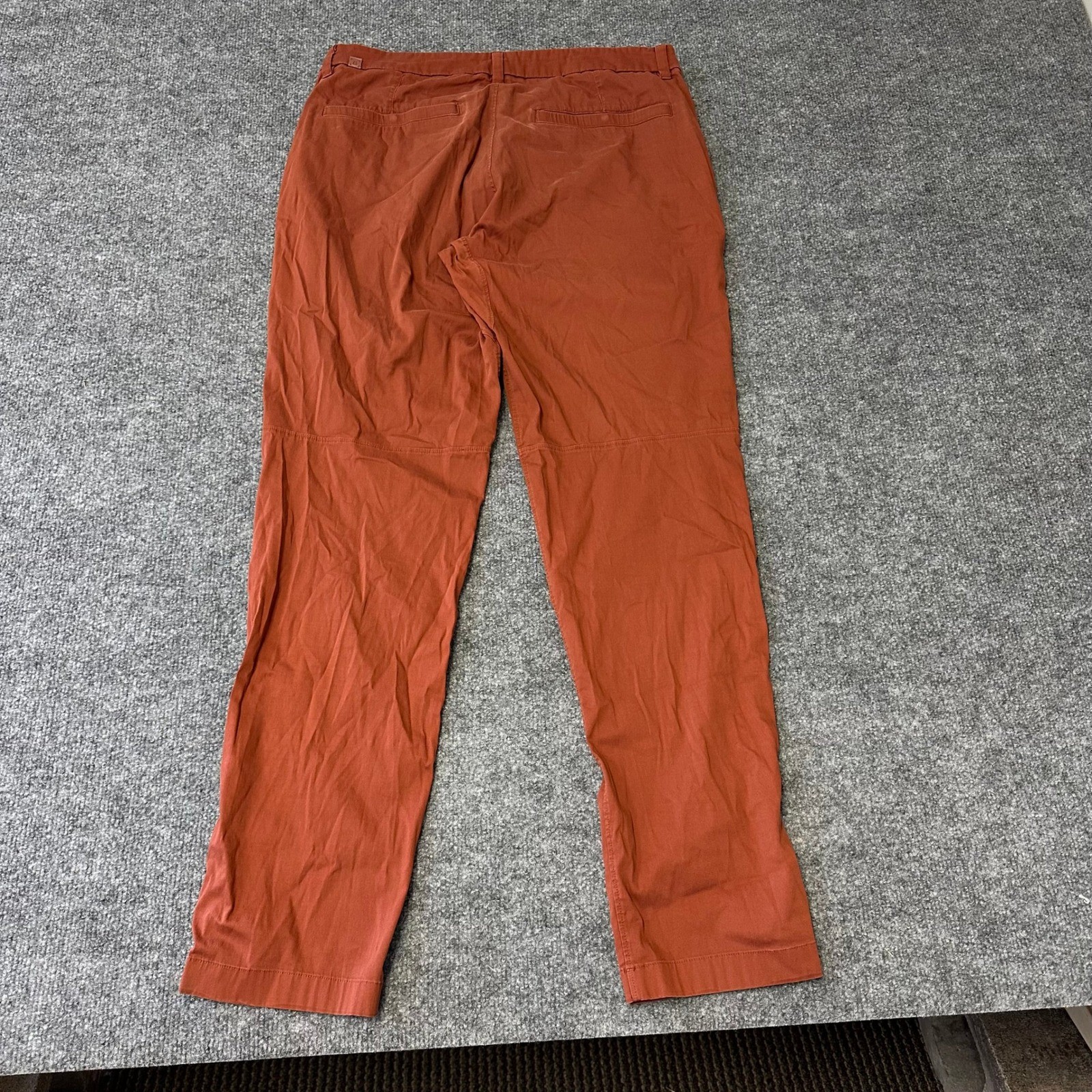 Lululemon Pants Mens Size 33 Burnt Orange ABC Slim Fit Technical Stretch Stain