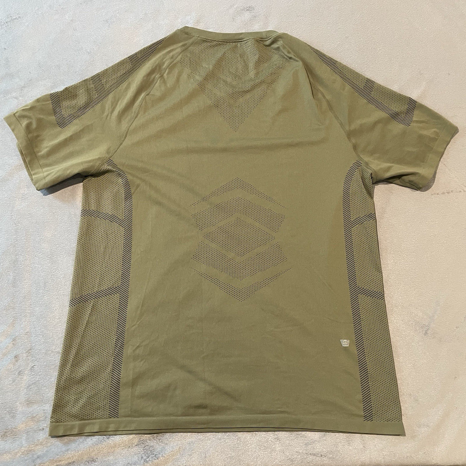 Mack Weldon Shirt Mens XXL Green Activewear Gym Performance Stretch Daily Wear