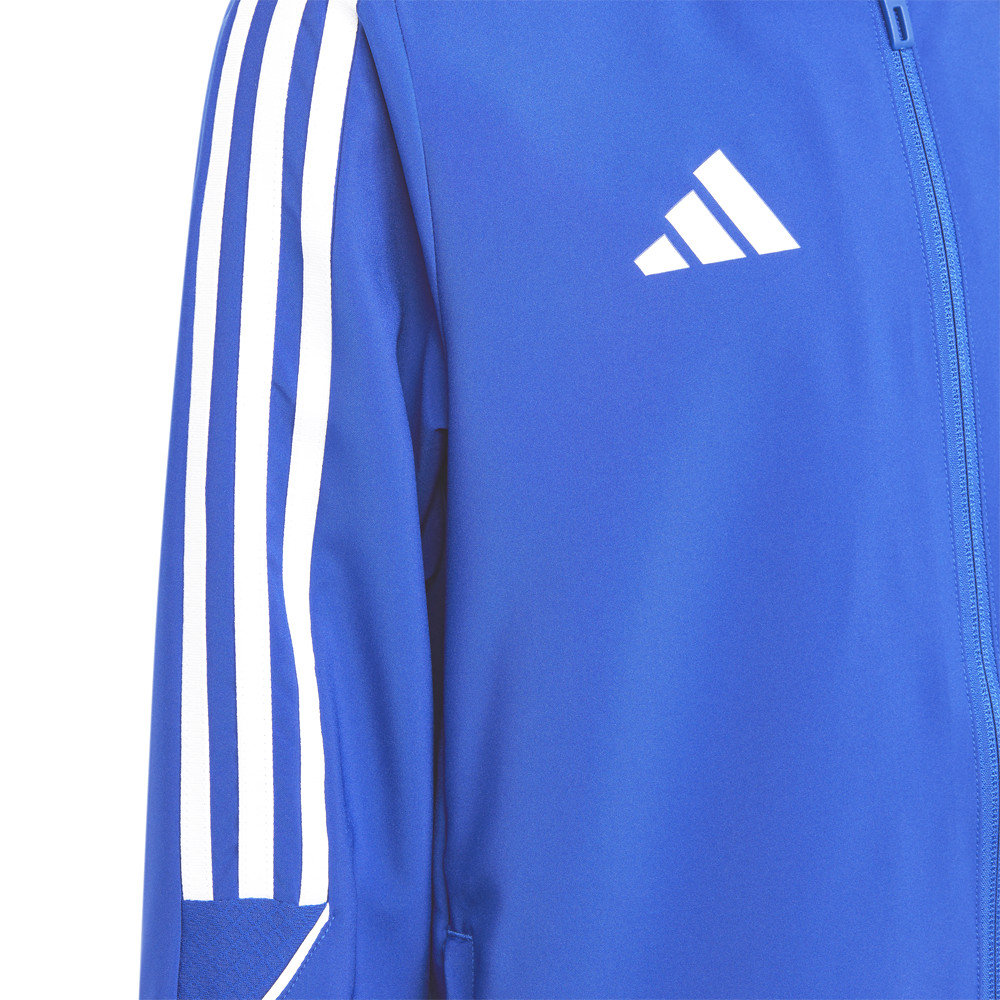 adidas Tiro 23 League Windbreaker Boys Blue Casual Athletic Outerwear IA1626-A