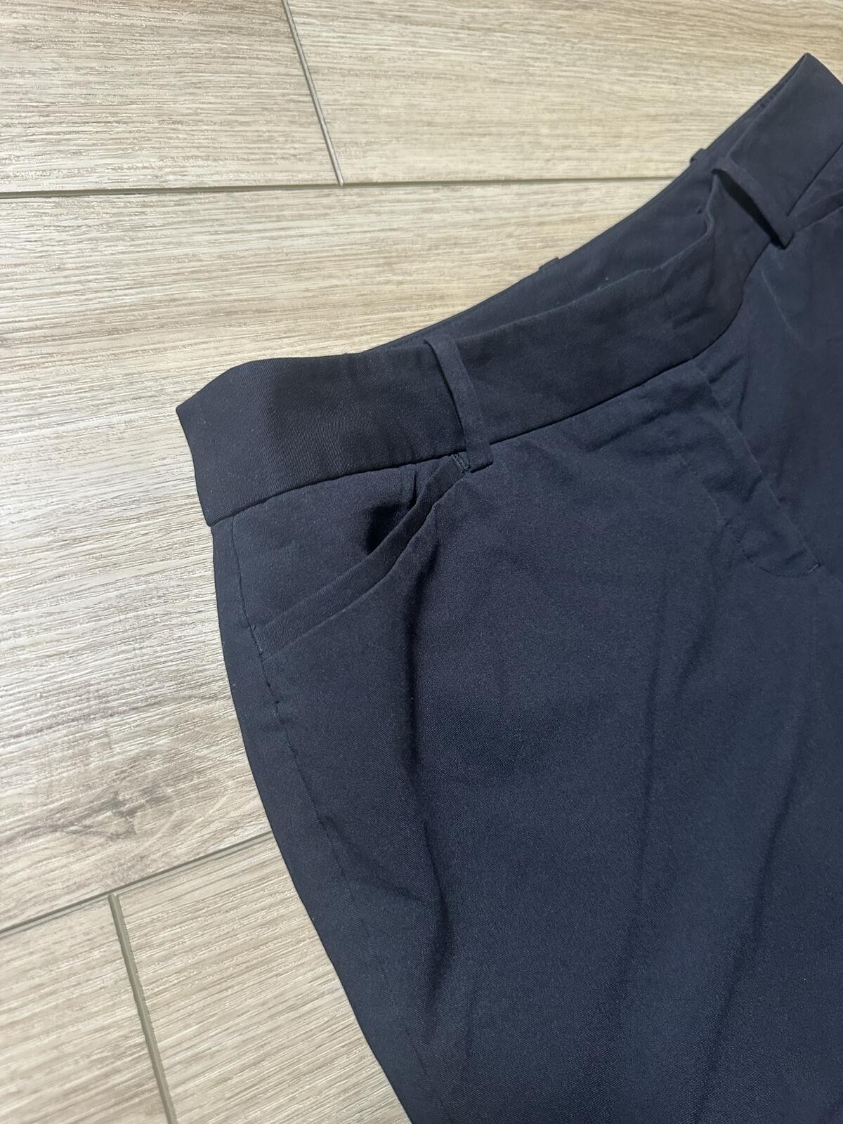 Worthington Perfect Trouser Black Dress Pants Size 8