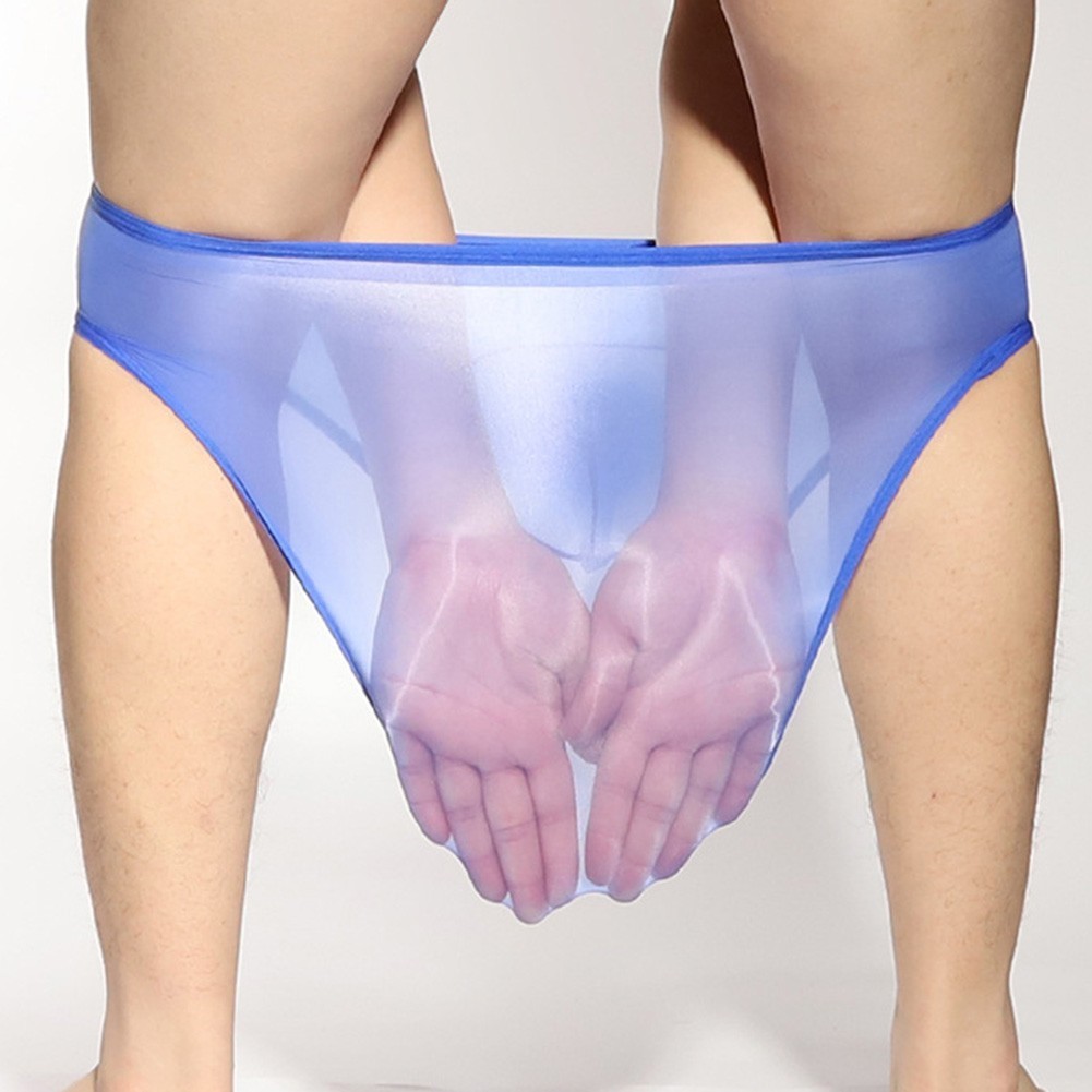 Mens Underwear Panties for lingerie Middle Waist Nylon Slimming Solid Color