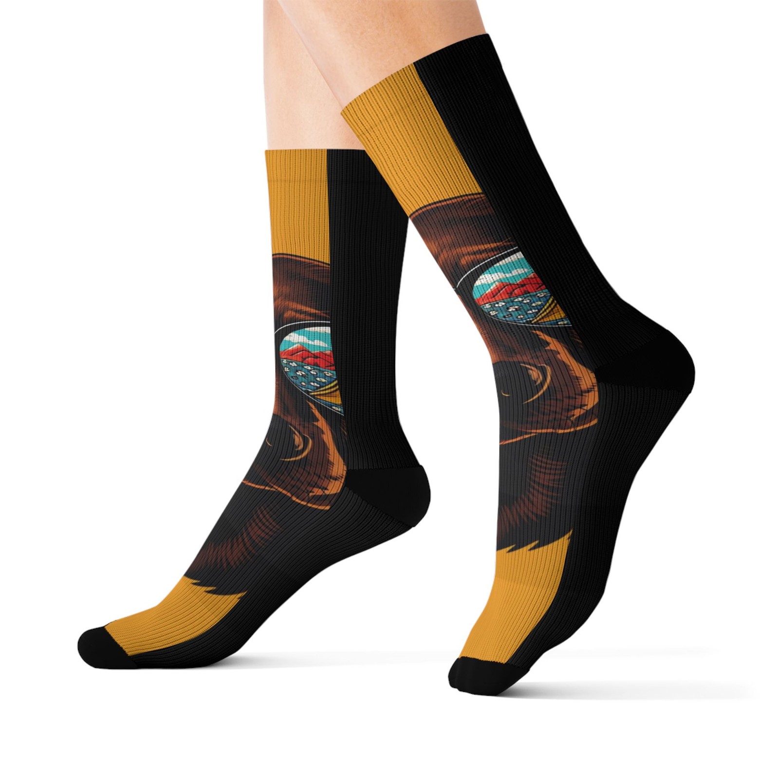 Artistic Dog-Themed Socks | Comfortable Fashion Accessories, Pet Lover Gift