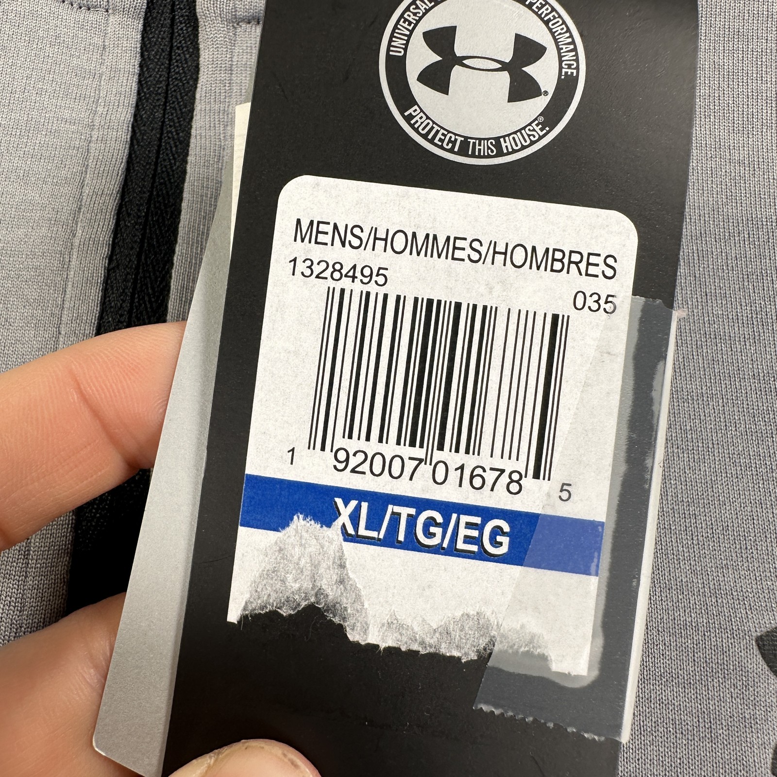 Under Armour Men’s Tech 1/4 Zip Long Sleeve Pullover XL Gray NWT Light Weight