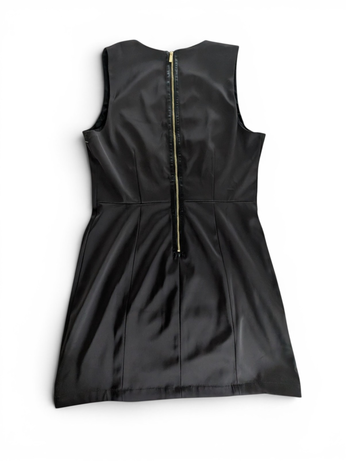 Anthropologie Satin Bodycon Mini Dress Size 12 Deep Brown NWT