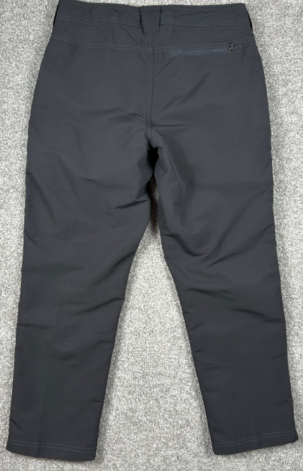 The North Face Hiking Pants Men’s 32×28 Black Stretch Zip Leg Outdoor Trail