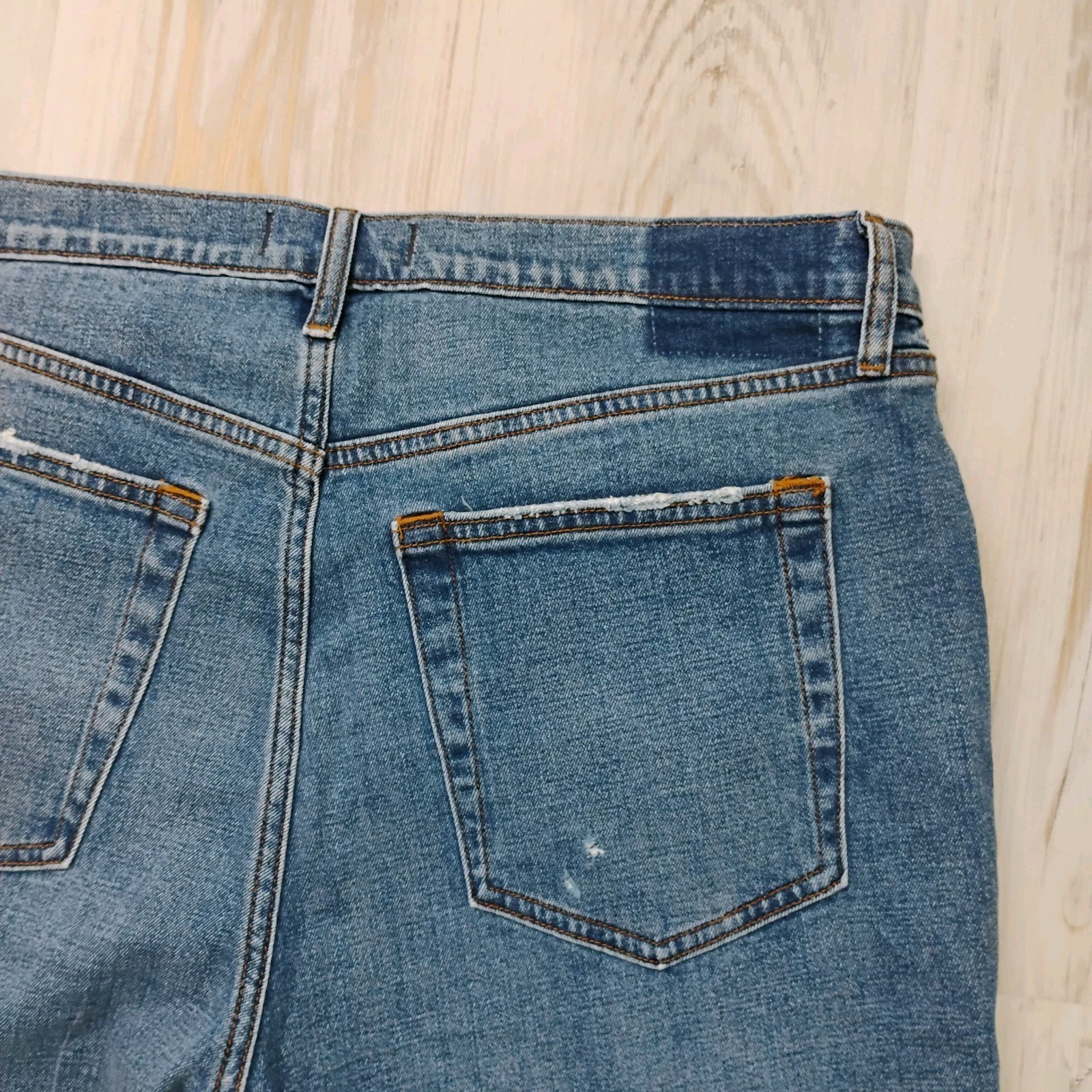 Abercrombie & Fitch 90s Slim Straight Ultra High Rise Jeans 34/18 (Actual 38×32)