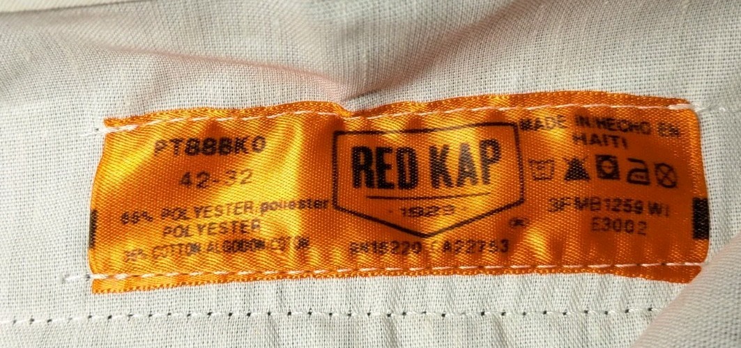 Red Kap Men’s Industrial Cargo Pant 42W x 32L PT88BKO, Black