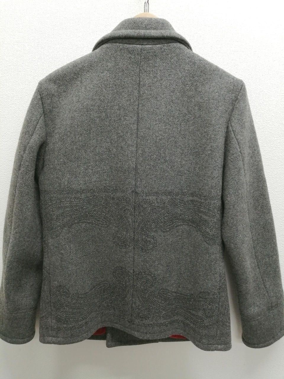 Swagger P Coat Gray Paisley M Used