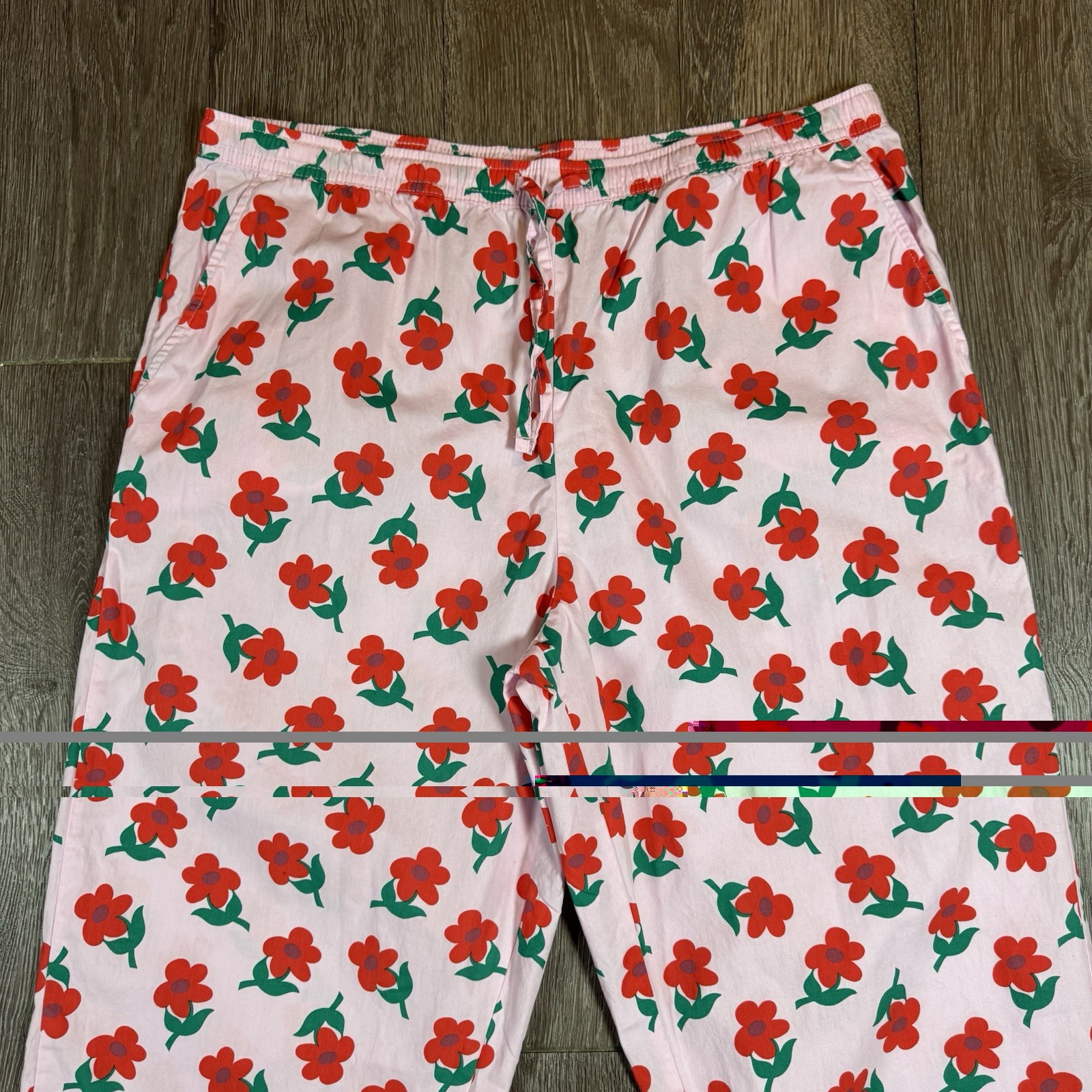 GOLF Wang Men’s Floral Print Pink Button-Front Shirt and Pant Set Medium