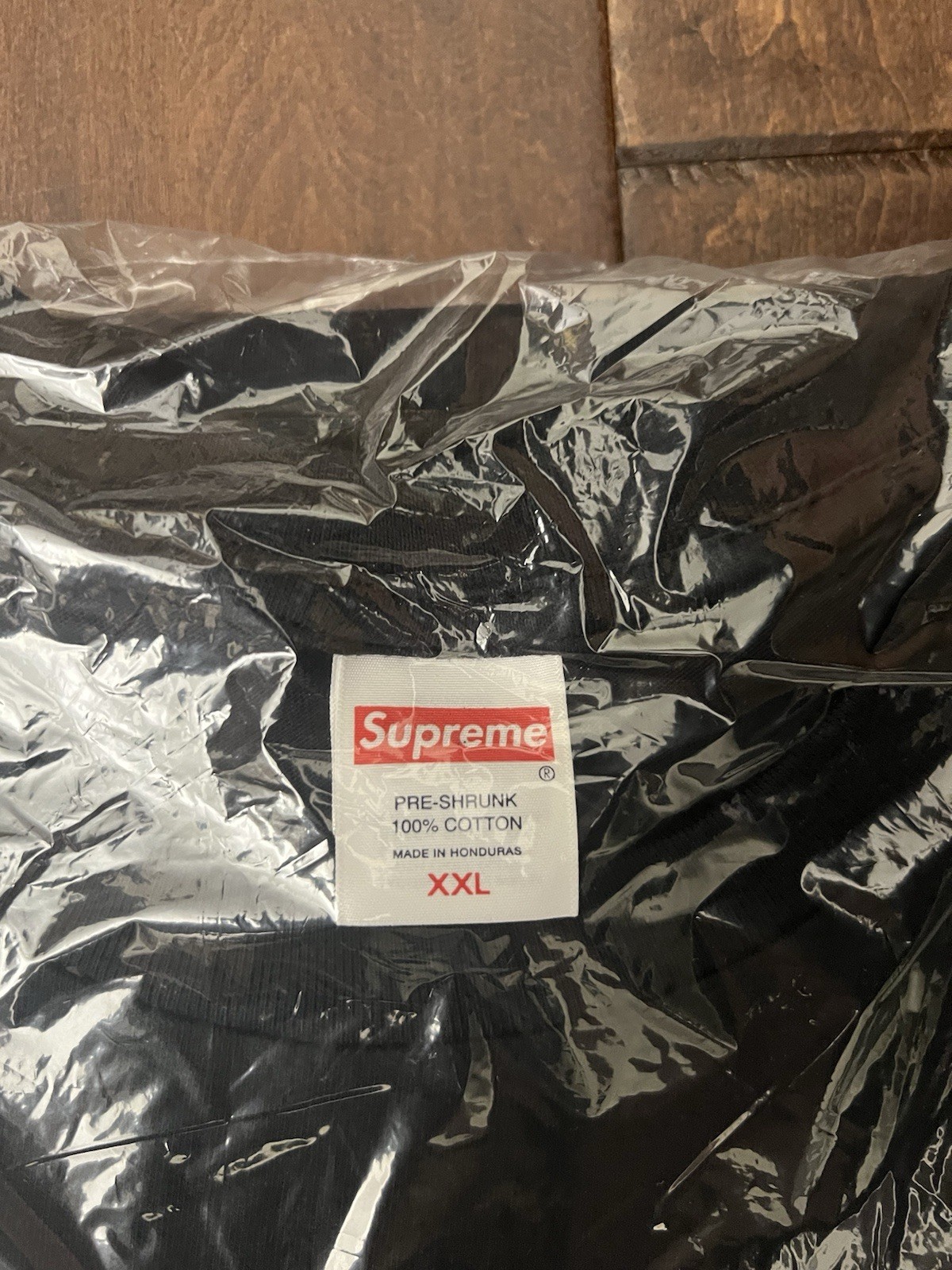 Supreme SS26 Marc Hundley Hard Graphic Logo Tee Black Size XXL New Rare IN HAND