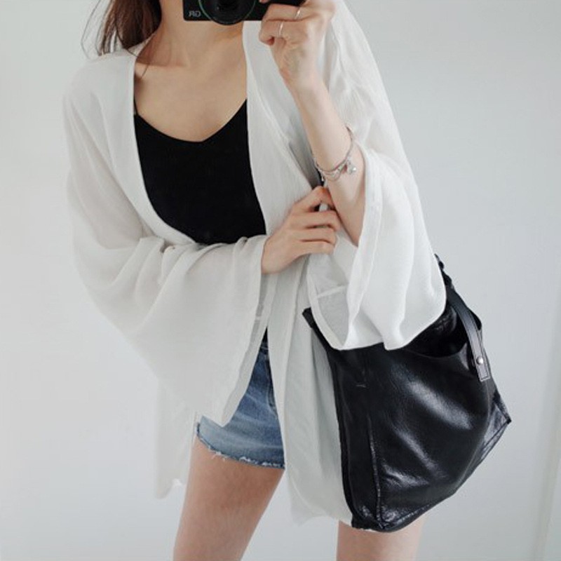 Korean-style Sun-protective Jacket Womens Versatile Lightweight Outerwear