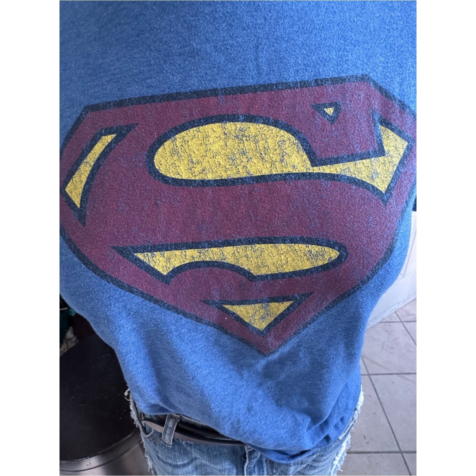 Superman graphic tshirt old navy XL S M DC comics tee marvel Chaser junk food