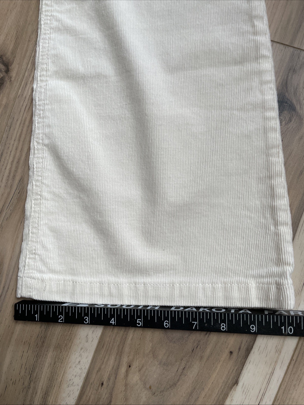Gap Women Pants 70s Flare High Rise Ivory Corduroy Stretc Sz 29/8R NWT MSRP $80