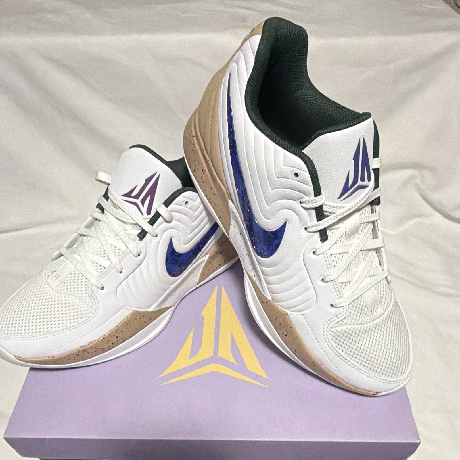 Nike Ja 2 In The Woods White/Astronomy Blue/Hemp 11.5M/13W