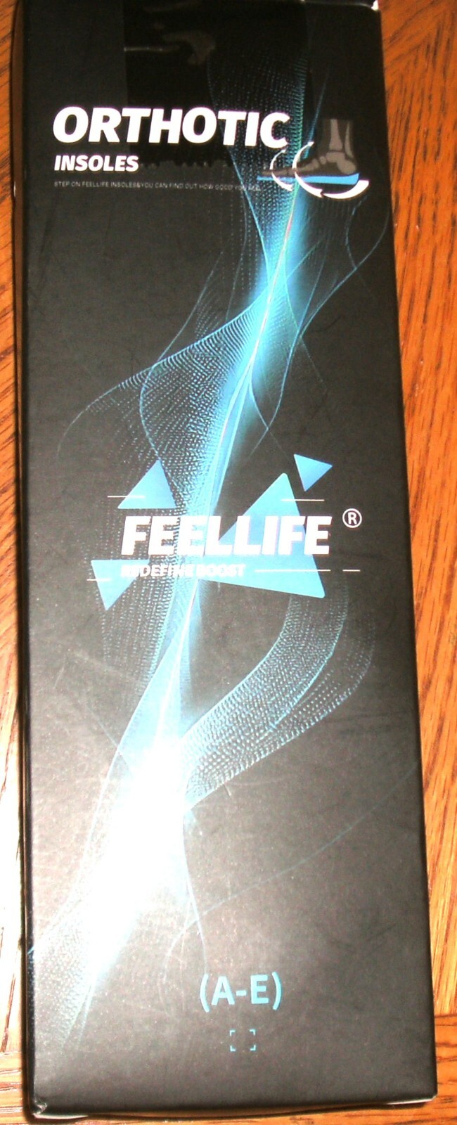 FEELLIFE Plantar Fasciitis Orthotic Arch Support Shoe Insoles 6-6.5 (M) 8-8.5(W)