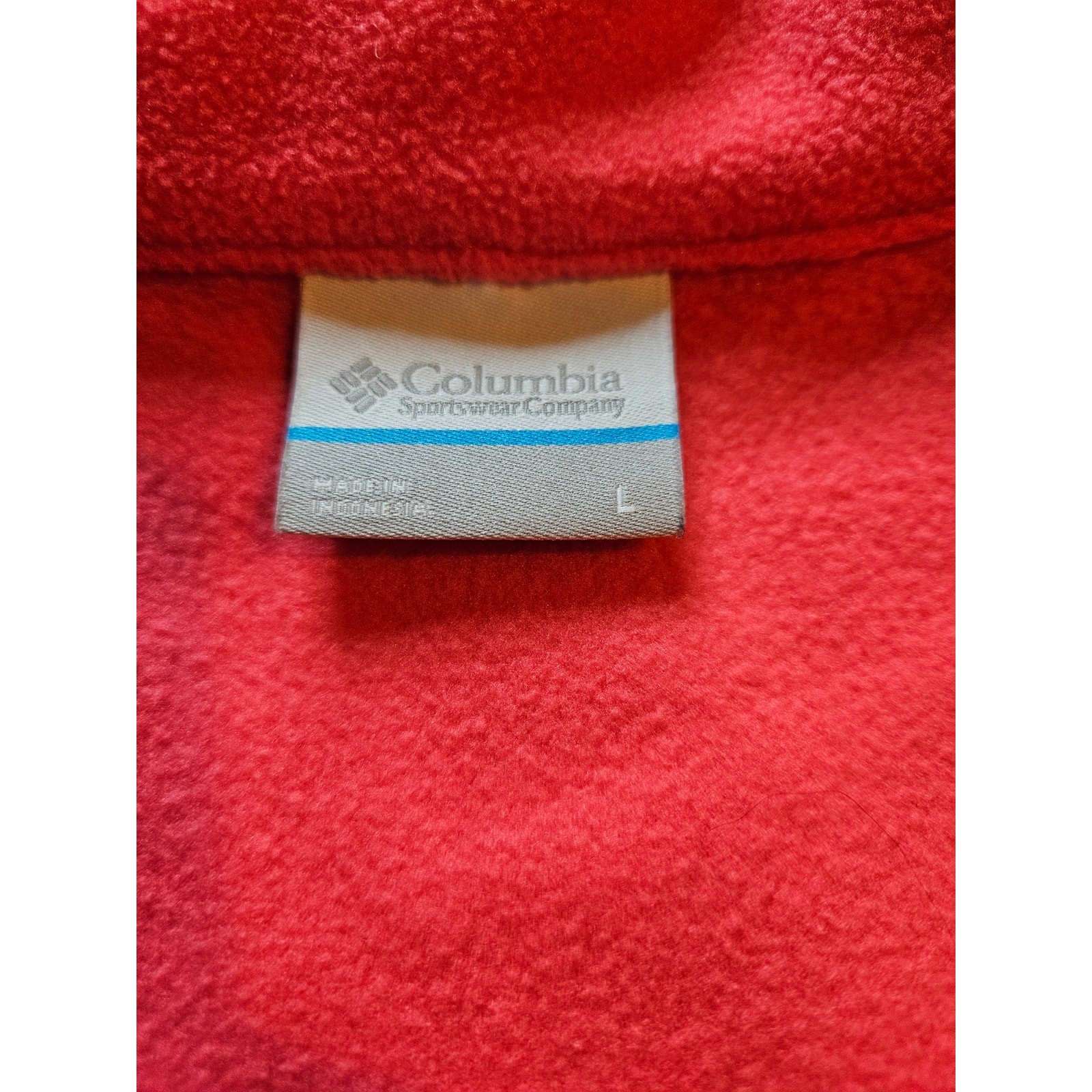 Columbia Women’s Fast Trek II Full Zip Fleece Jacket, Pink, Size L