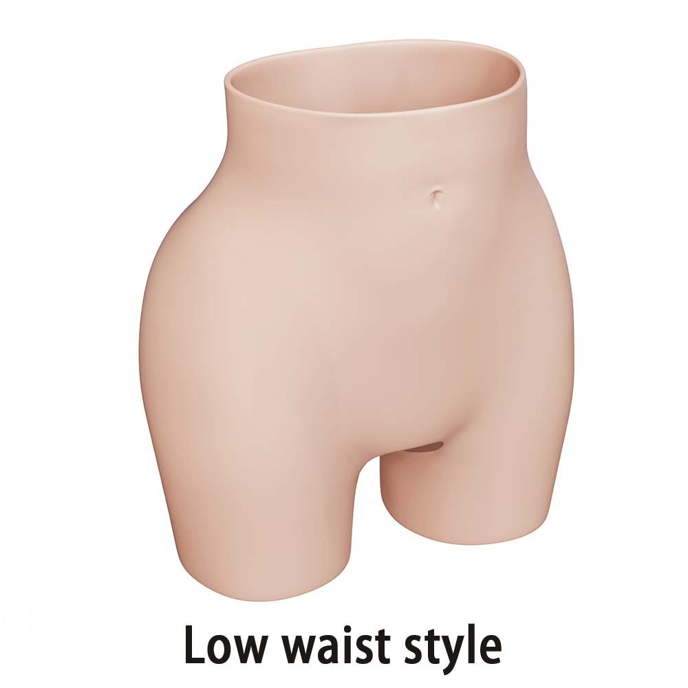 SilkEase Silicone Panty Plump Hip Open-Crotch Pants Butt Shapewear Crossdresser